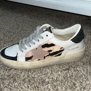 vintage Havana- Clyde “Zebra Stripe” sneaker